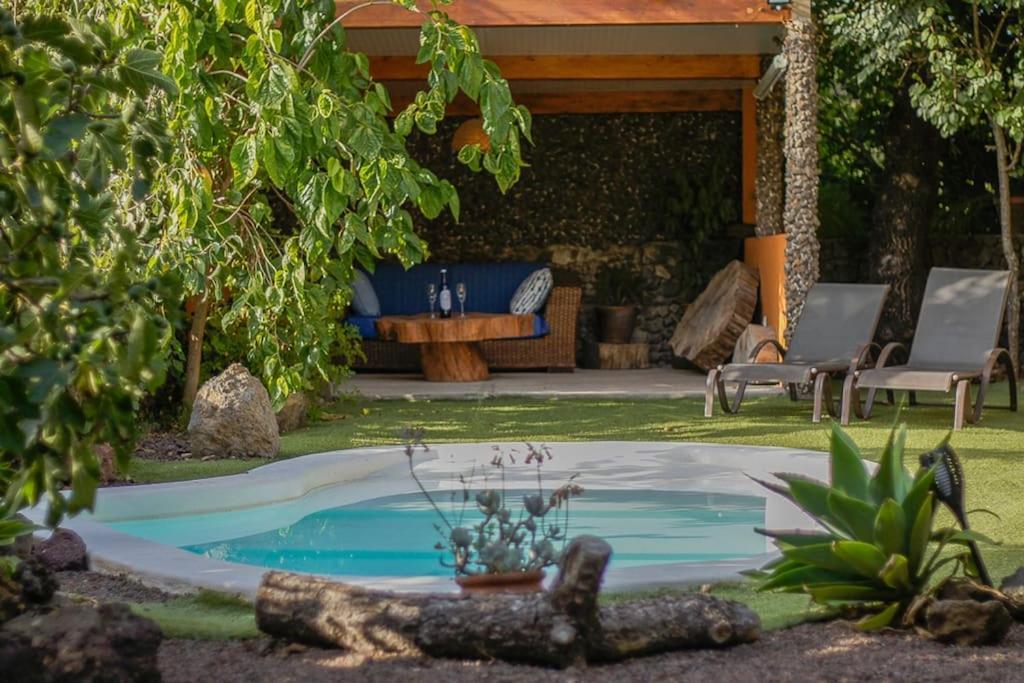 Los Matos, Canarian House In Valleseco 外观 照片